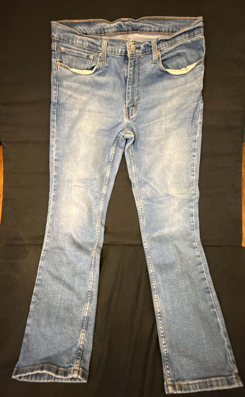 Levi's 511 Slim Jeans Size 36x32 Light Wash Denim